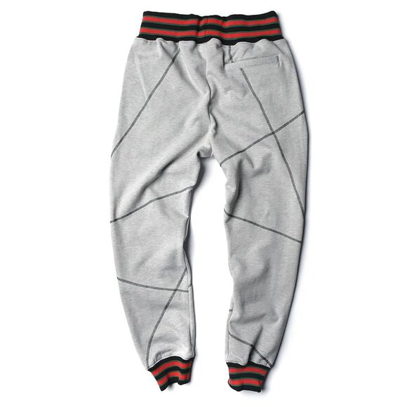 AACA Heavyweight Men's Fleece Sweatpants Stitching Cinch Bottom Pocket Size XL - Picture 2 of 5